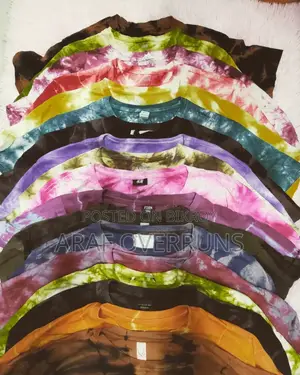 10pcs Unisex Batik T-Shirt Assorted Desgin