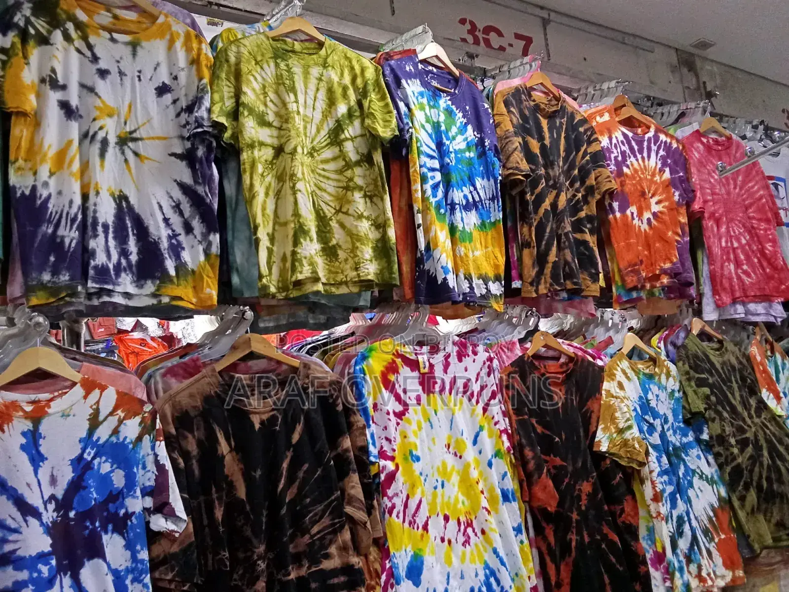 10pcs Unisex Batik T-Shirt Assorted Desgin