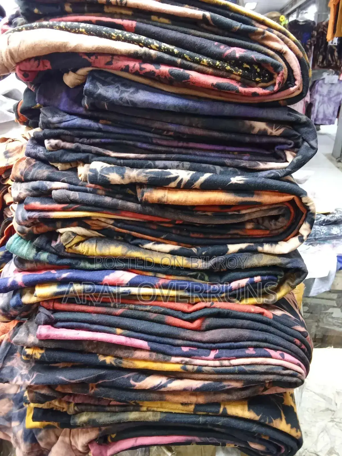 10pcs Unisex Batik T-Shirt Assorted Desgin