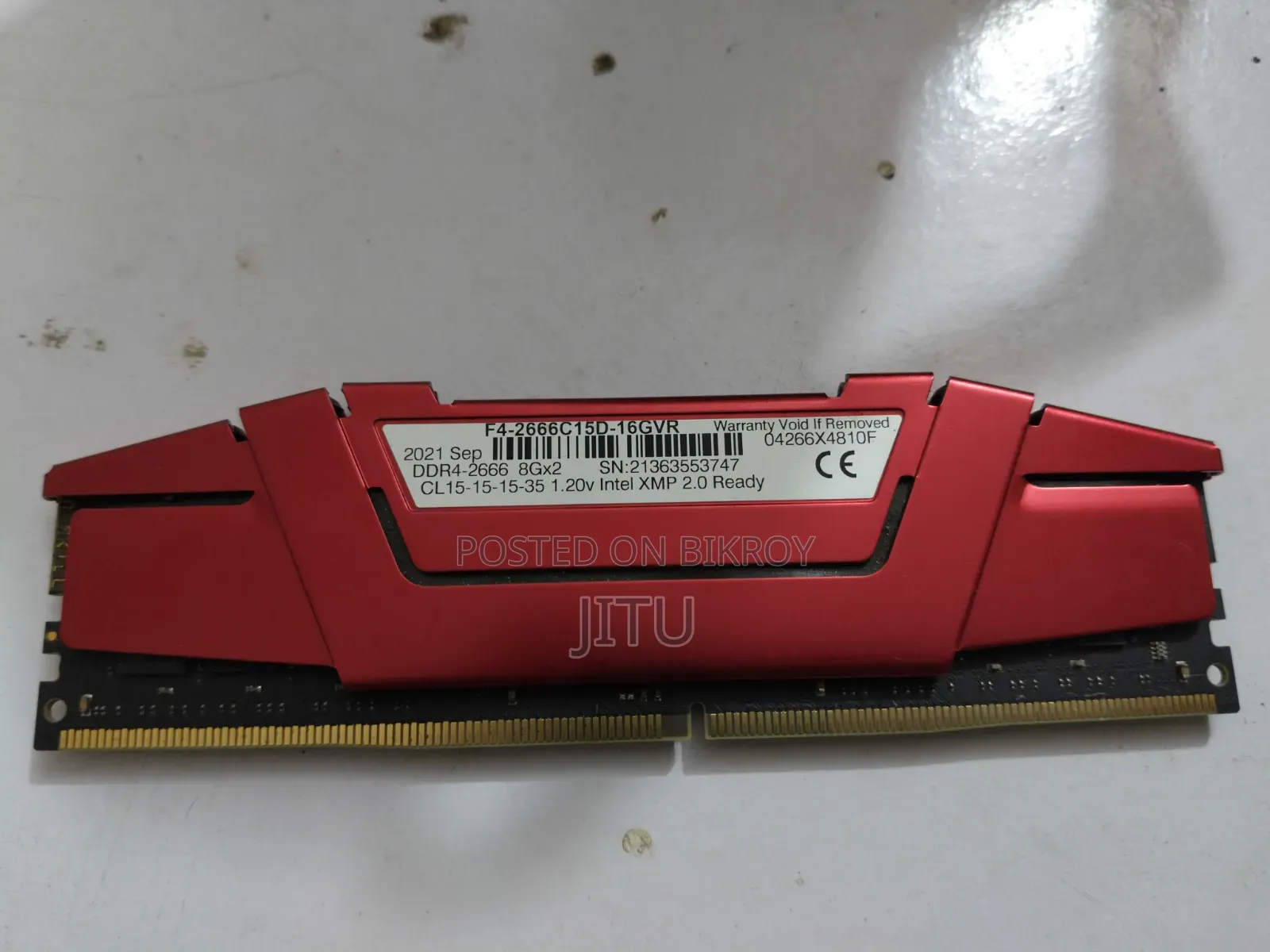 g.skill Ripjaws-v 8gb Ddr4 Desktop Ram