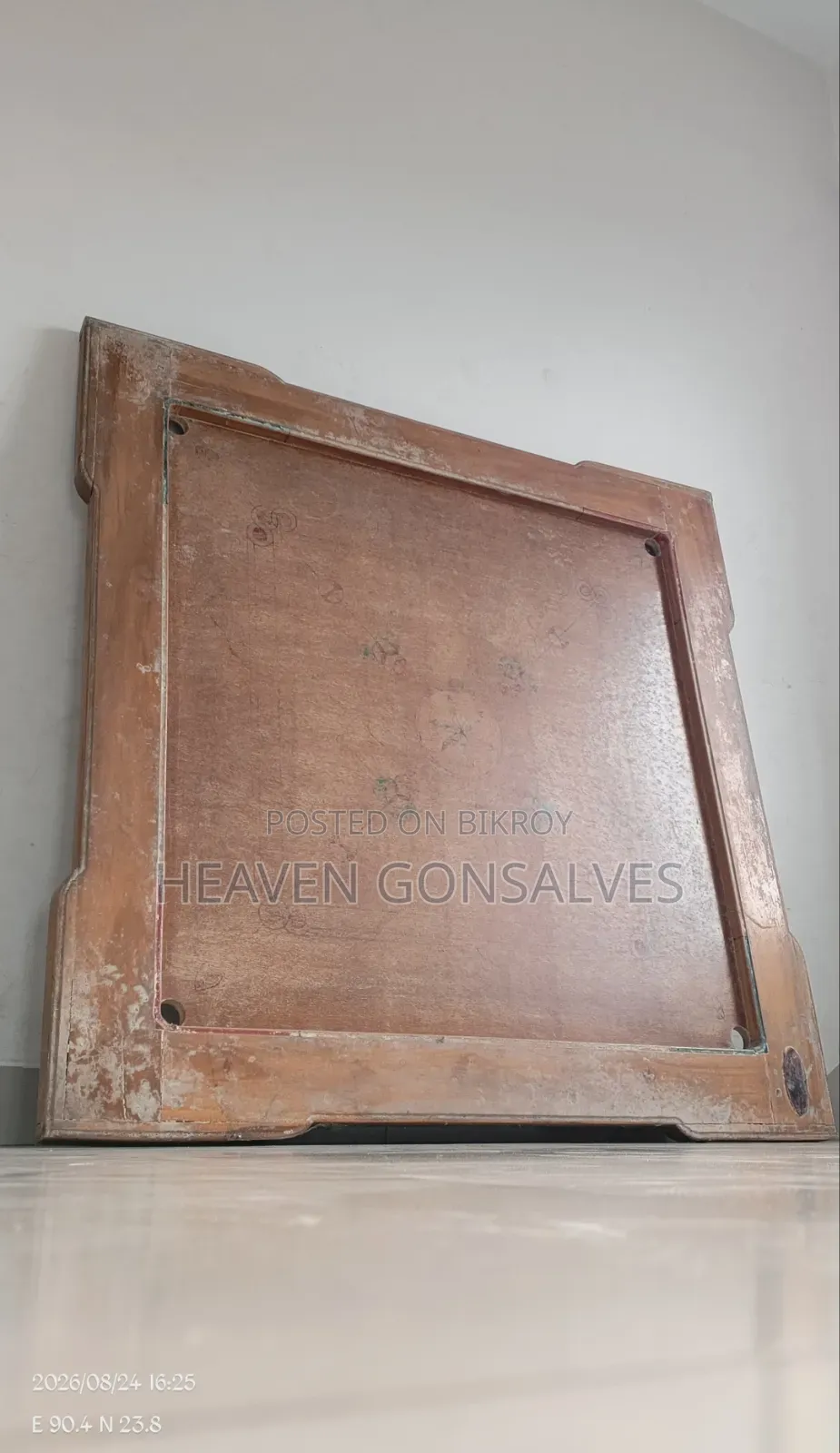 52" Original Wooden Carom Board