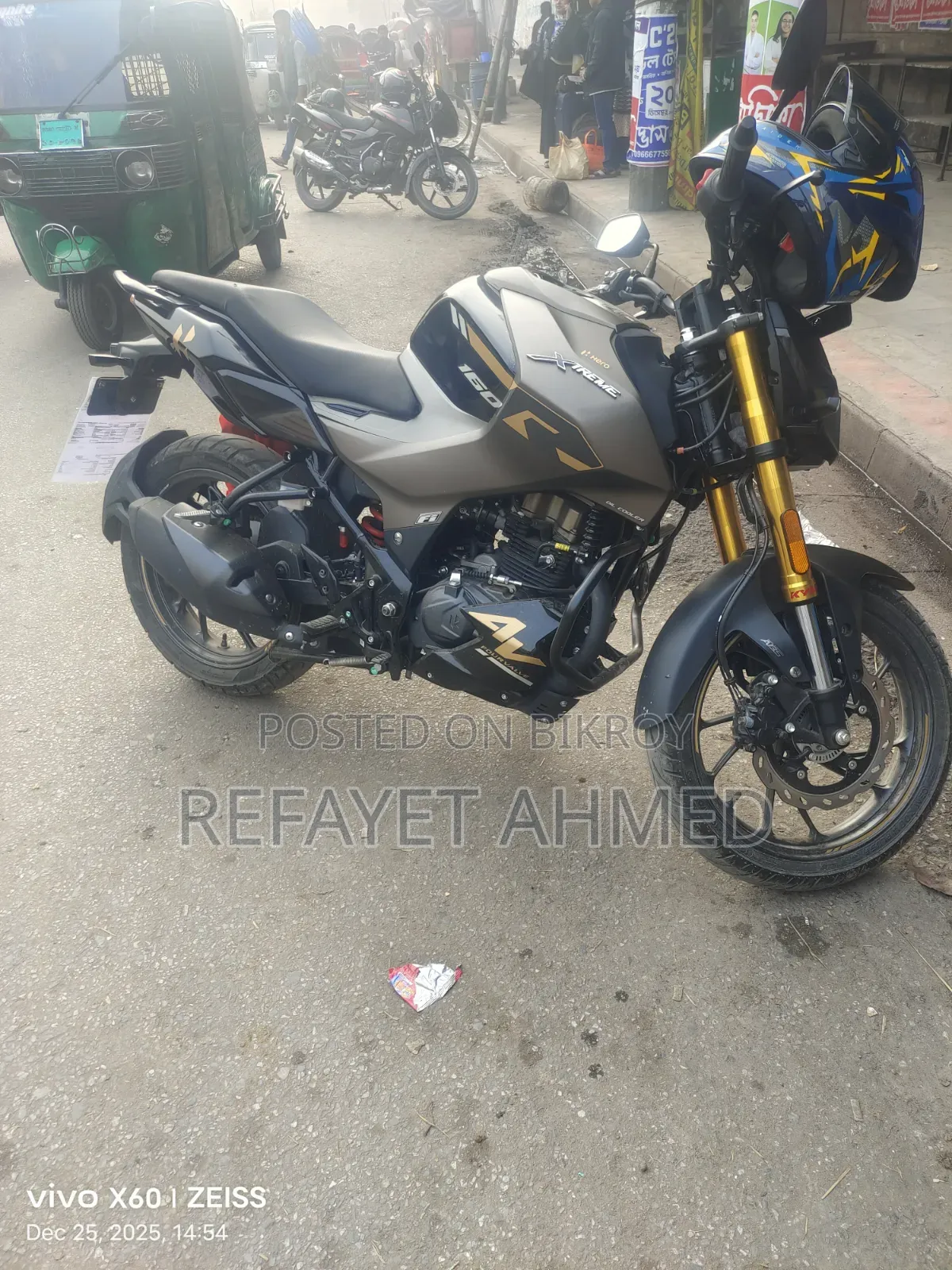 Hero Xtreme 160R 4V 2026 Black