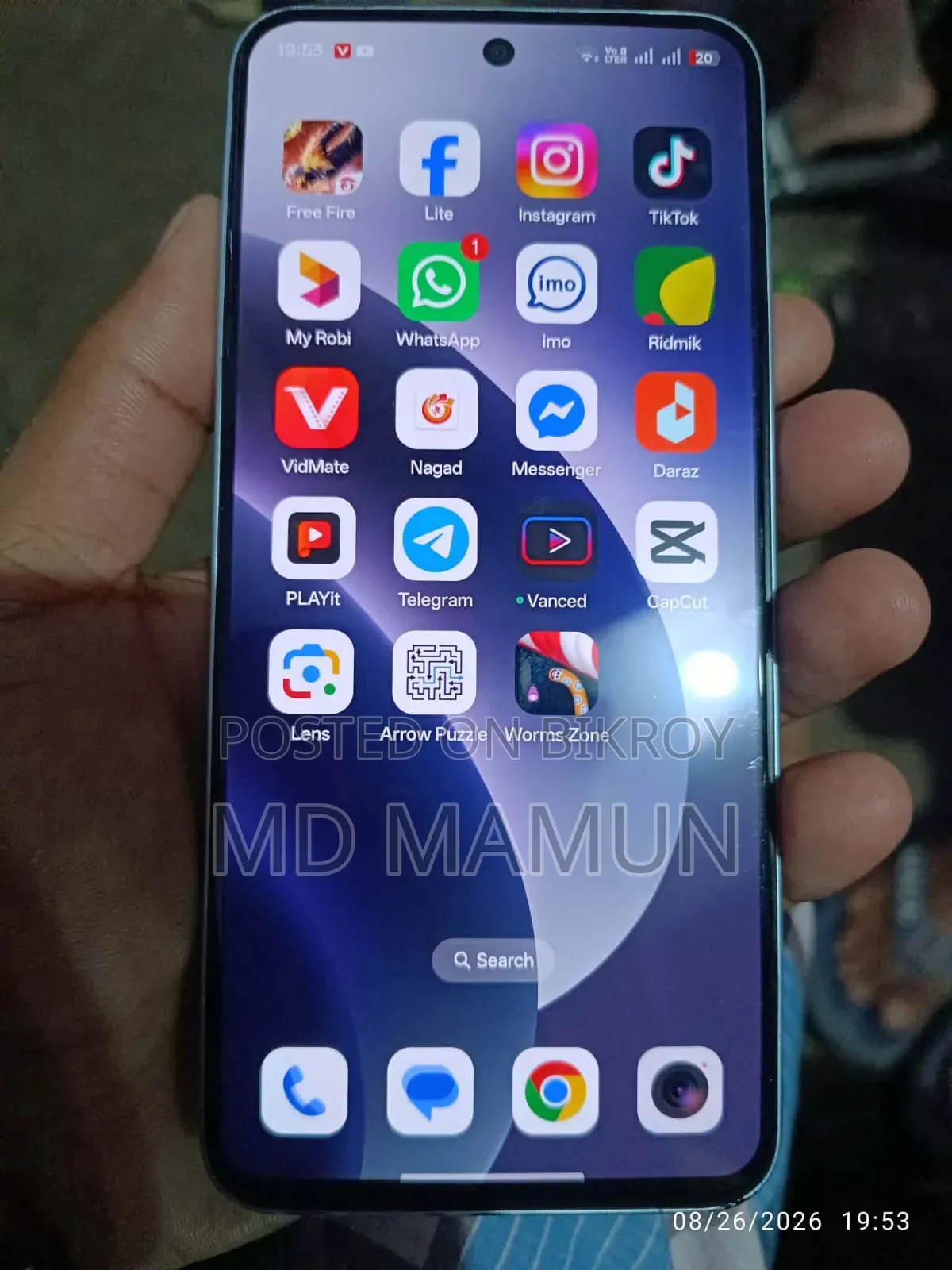 Oppo F29 128 GB Blue