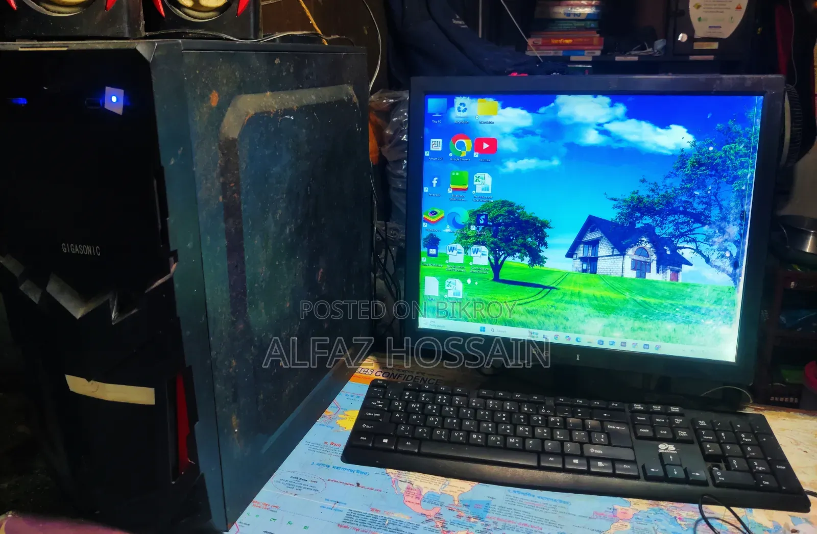 Desktop Computer 8GB AMD Ryzen 5 SSD 128GB