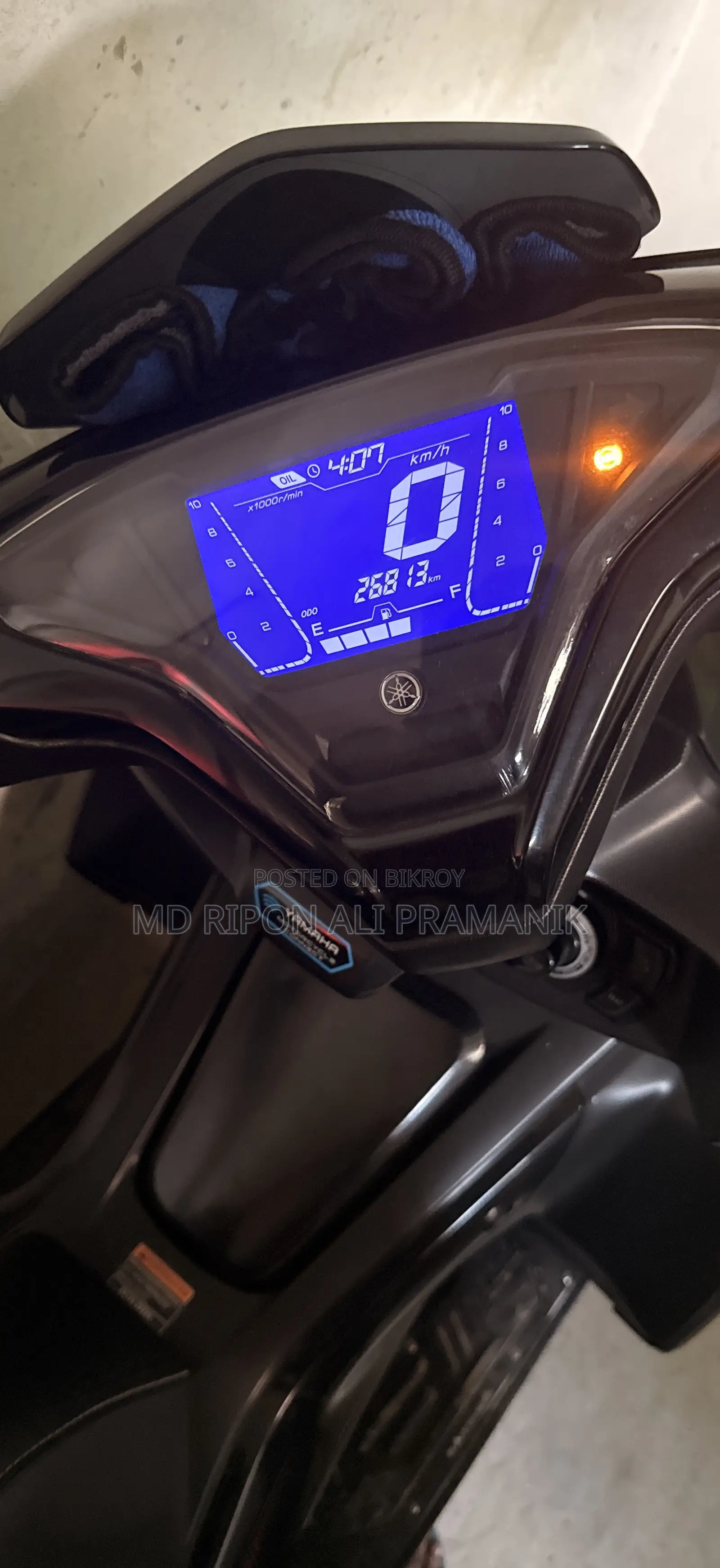 Yamaha Aerox 2024 Silver