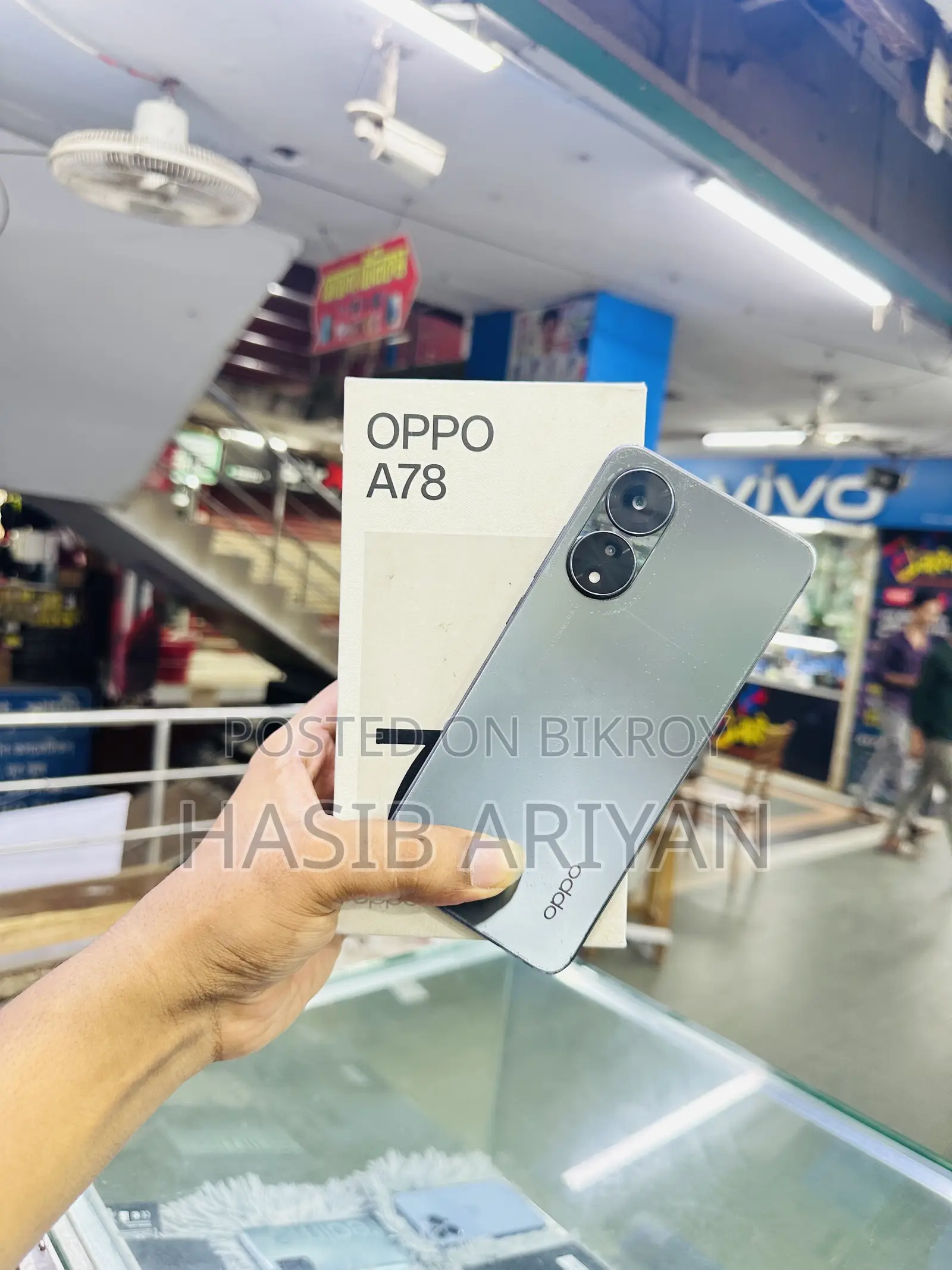Oppo A78 4G 256 GB Black