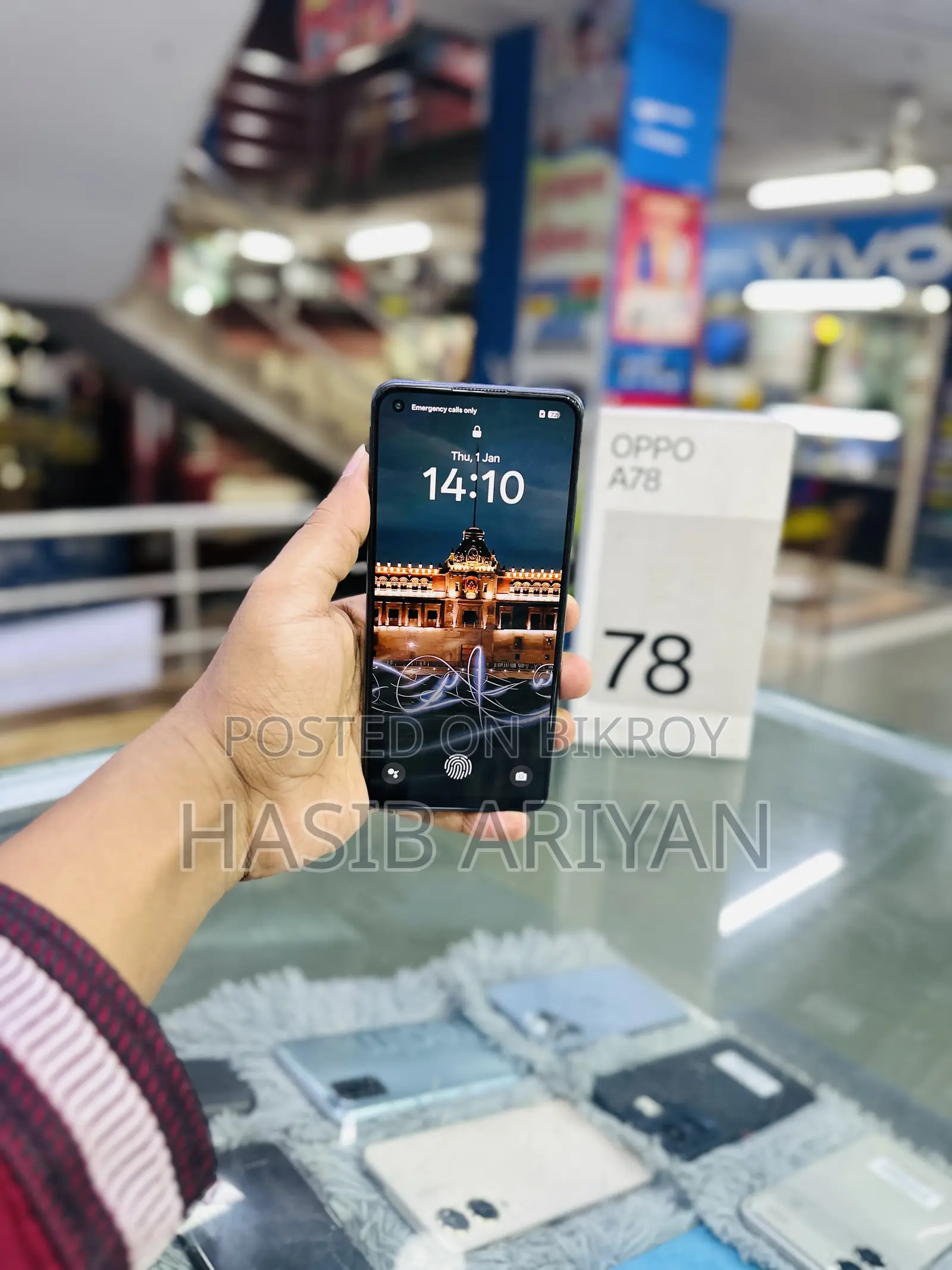 Oppo A78 4G 256 GB Black