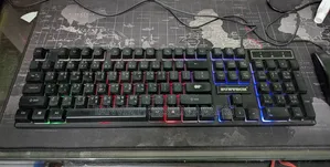 Keyboard SUNTECH RGB Lights 
Mouse A4 Tech
