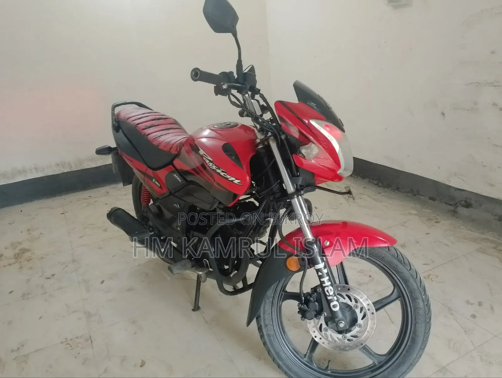 Hero Passion Pro 2023 Red