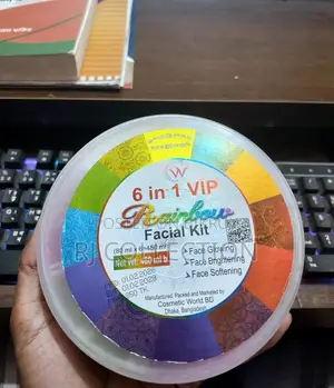 6 in 1 VIP Rainbow Combo Face Pack