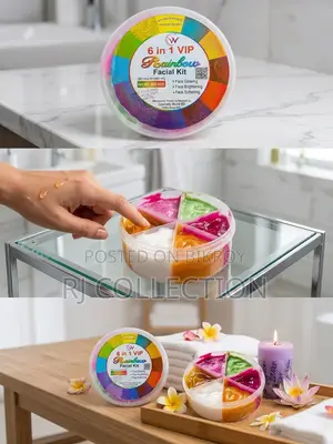 6 in 1 VIP Rainbow Combo Face Pack