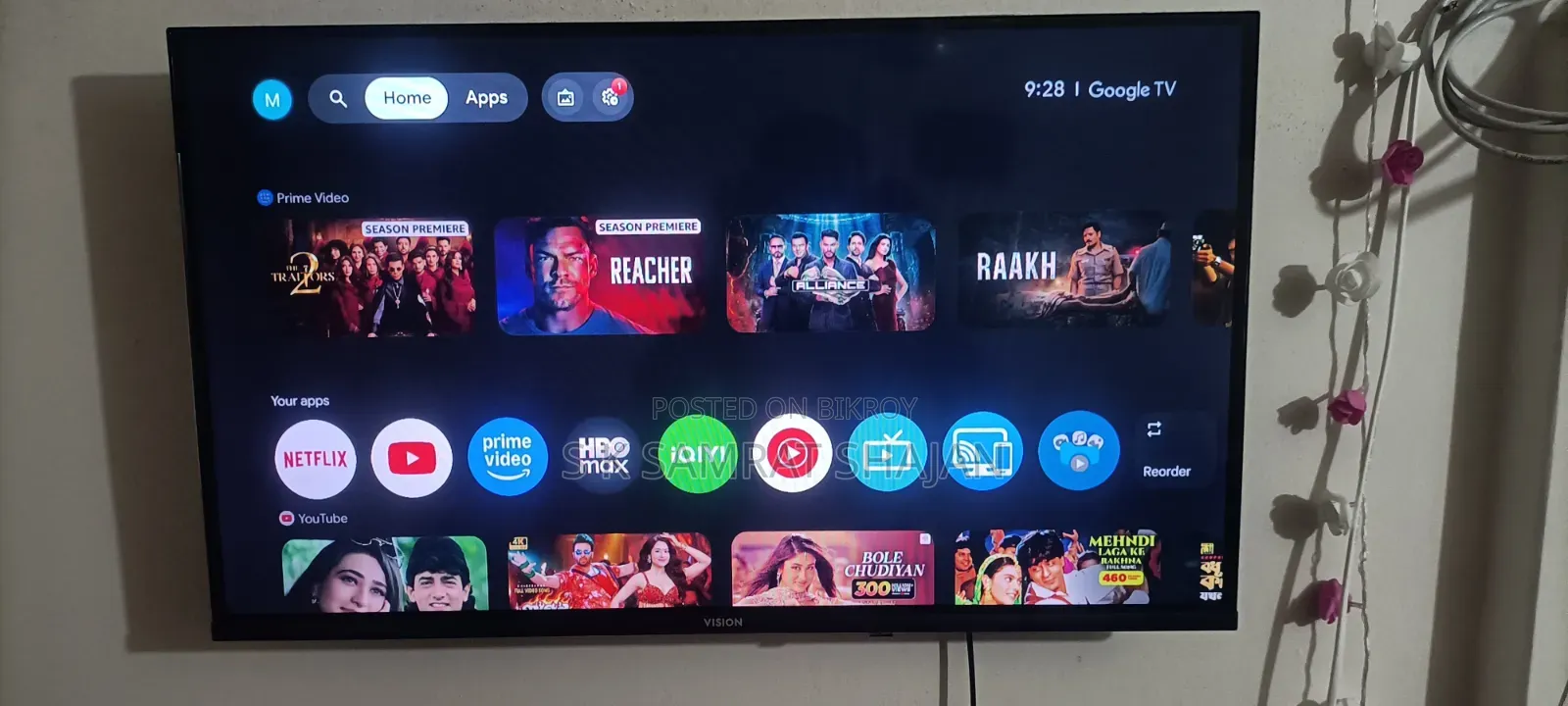 Vision Smart Z40 Google TV