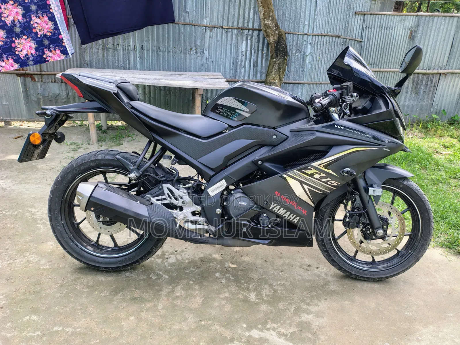 Yamaha R15 V3 2023 Black