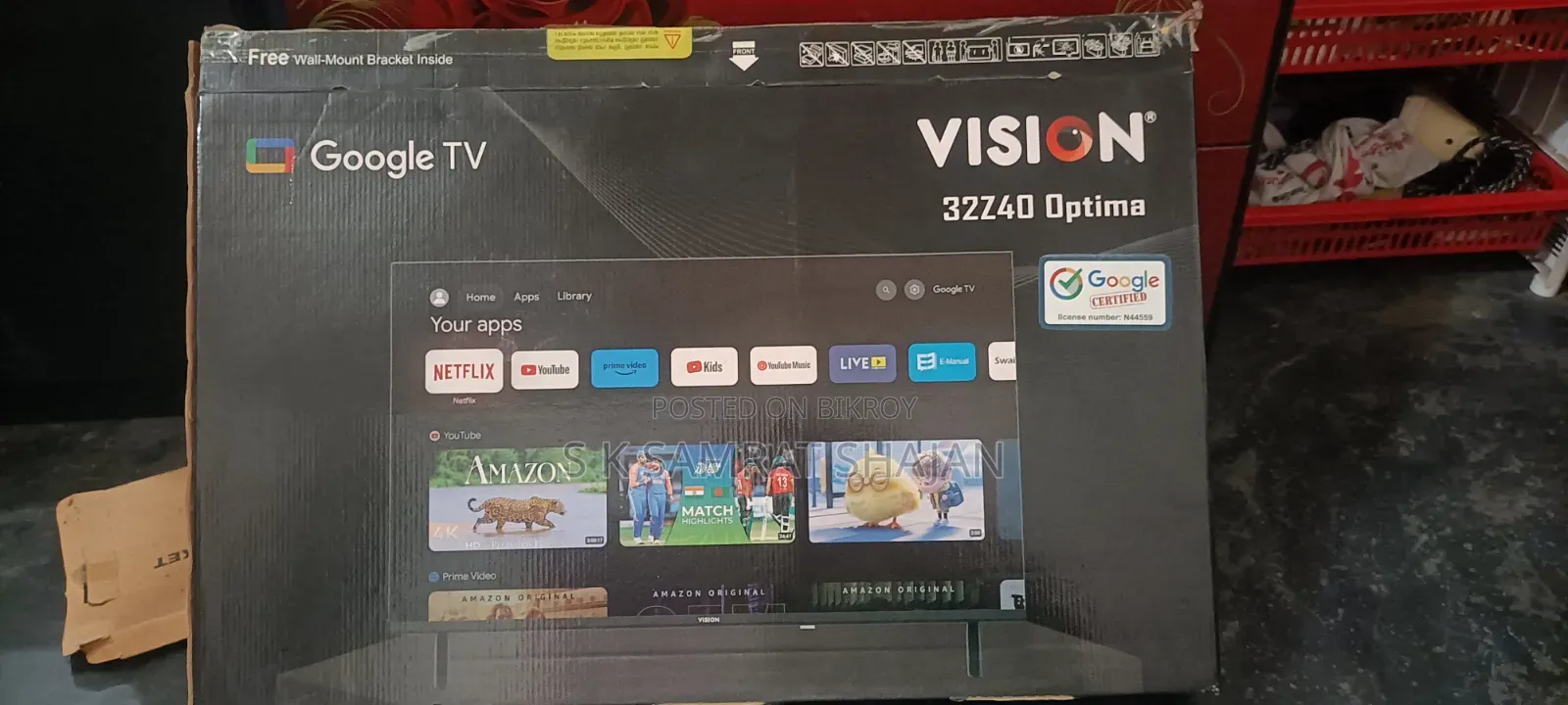 Vision Smart Z40 Google TV