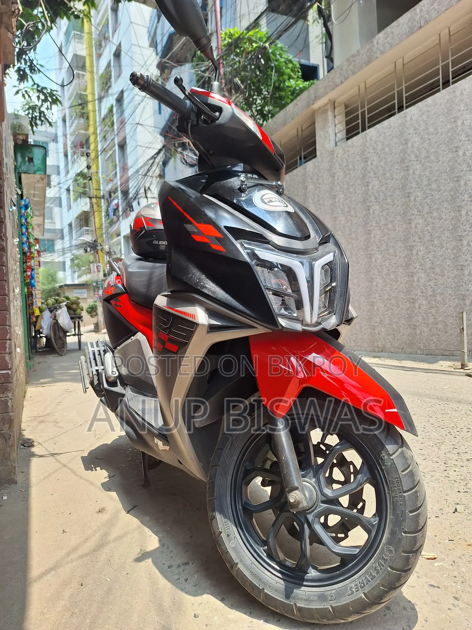 TVS Ntorq 125 2021 Red