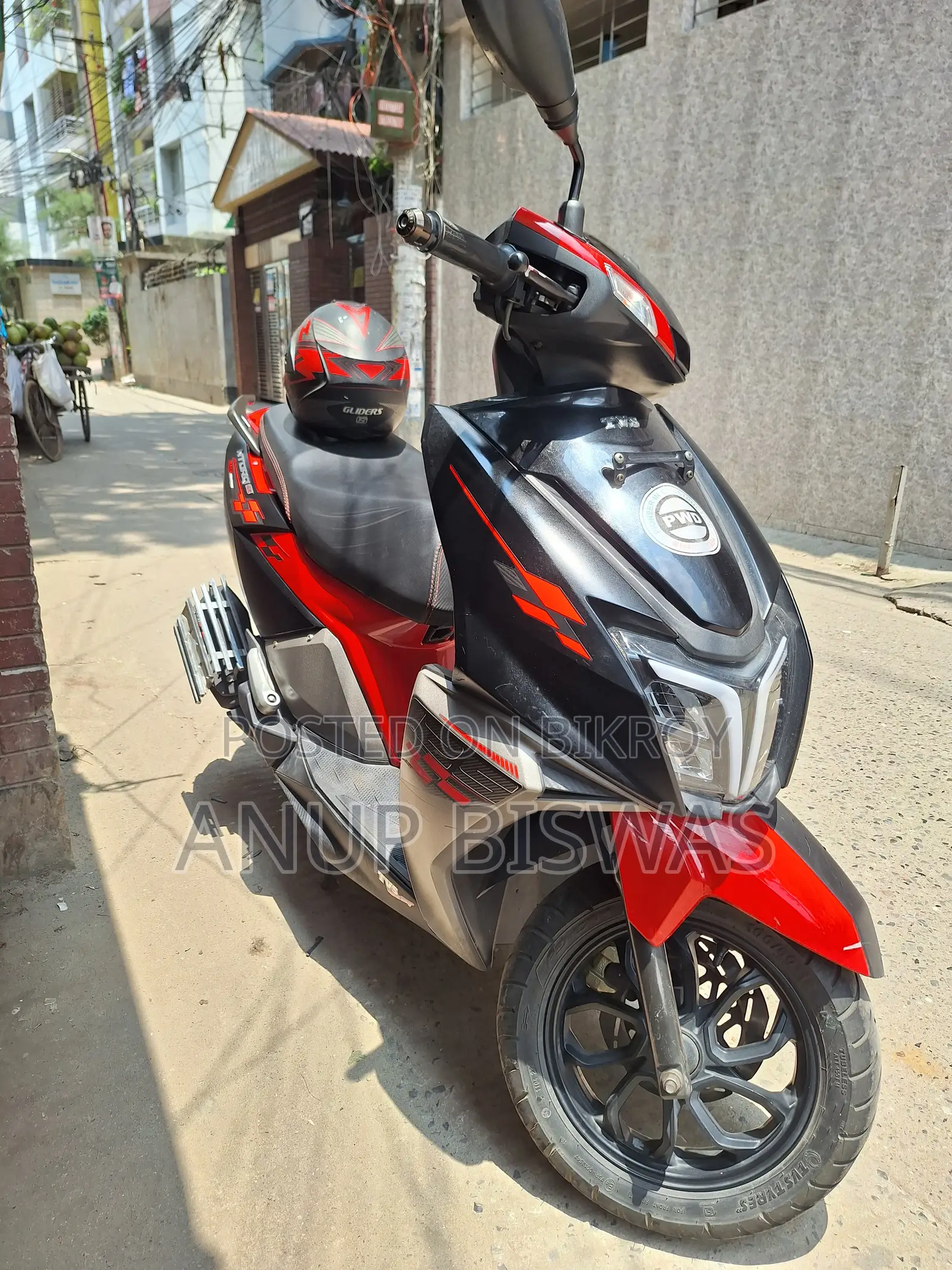 TVS Ntorq 125 2021 Red