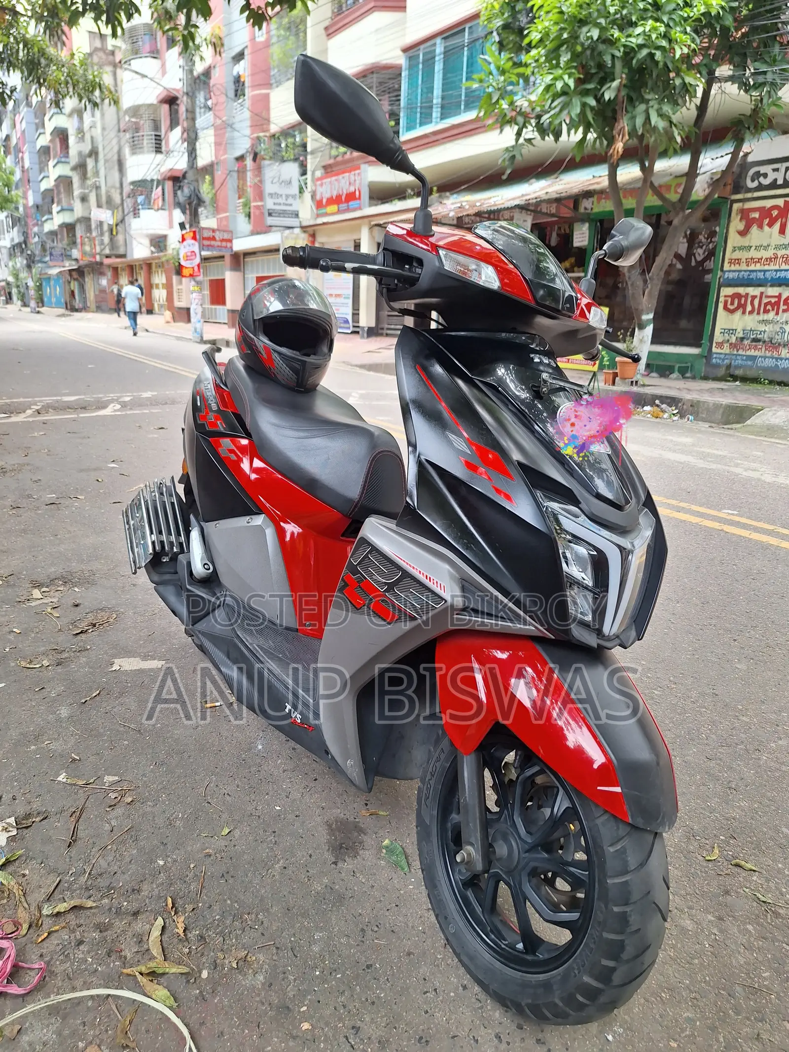 TVS Ntorq 125 2021 Red