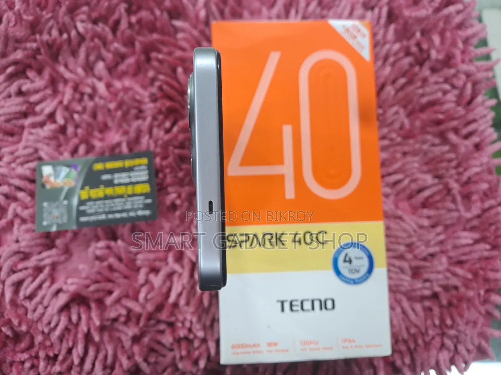 Tecno Spark 40C 128 GB Silver