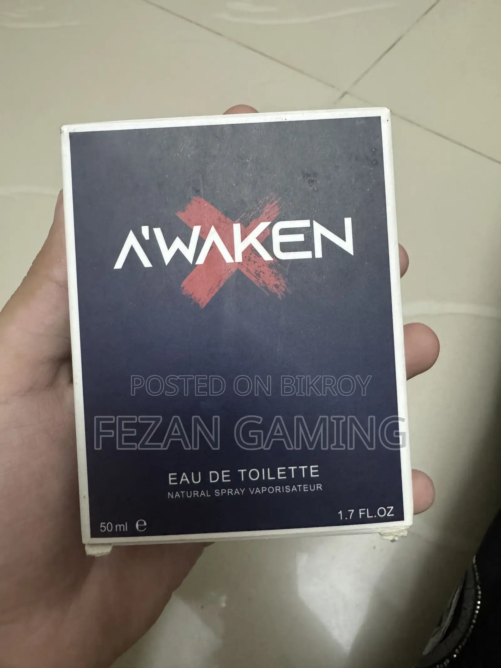 A'WAKEN Eau De Toilette (50ml / 1.7 FL. OZ).