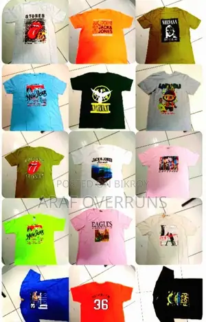 10pcs Premium Quality Unisex Branded Tshirt