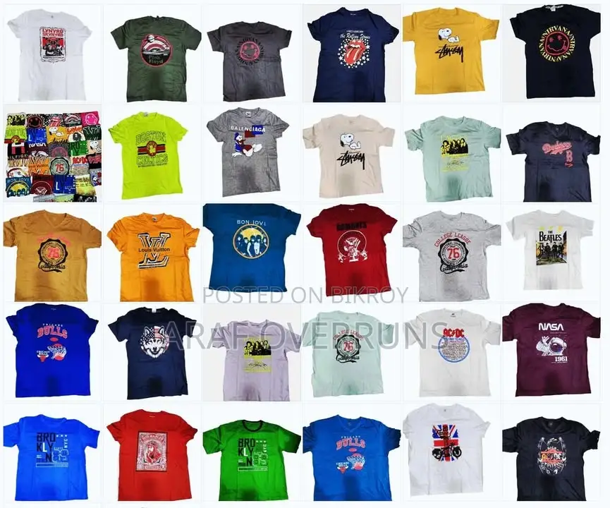 10pcs Premium Quality Unisex Branded Tshirt