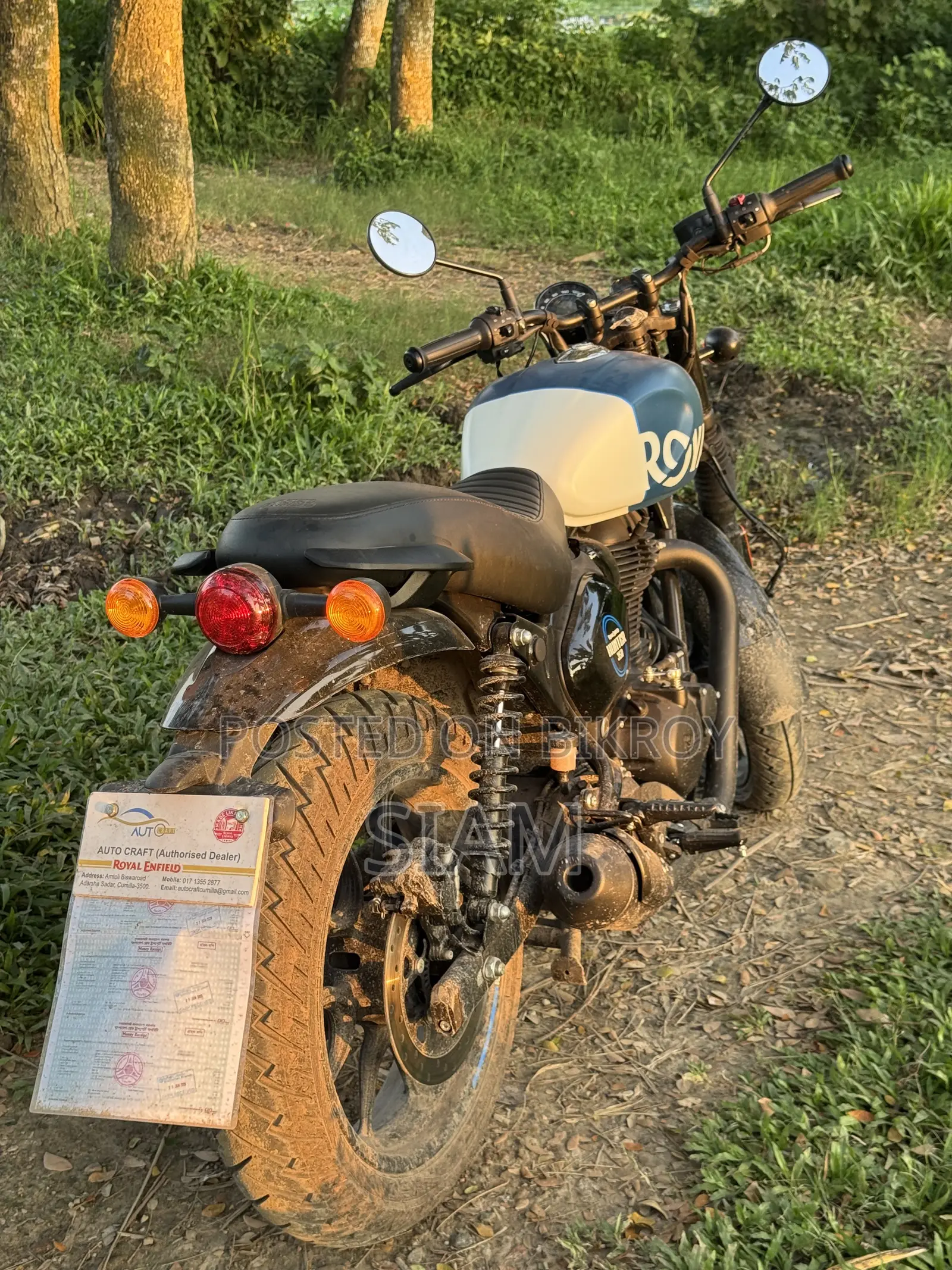 Royal Enfield Hunter 350 2025 Black