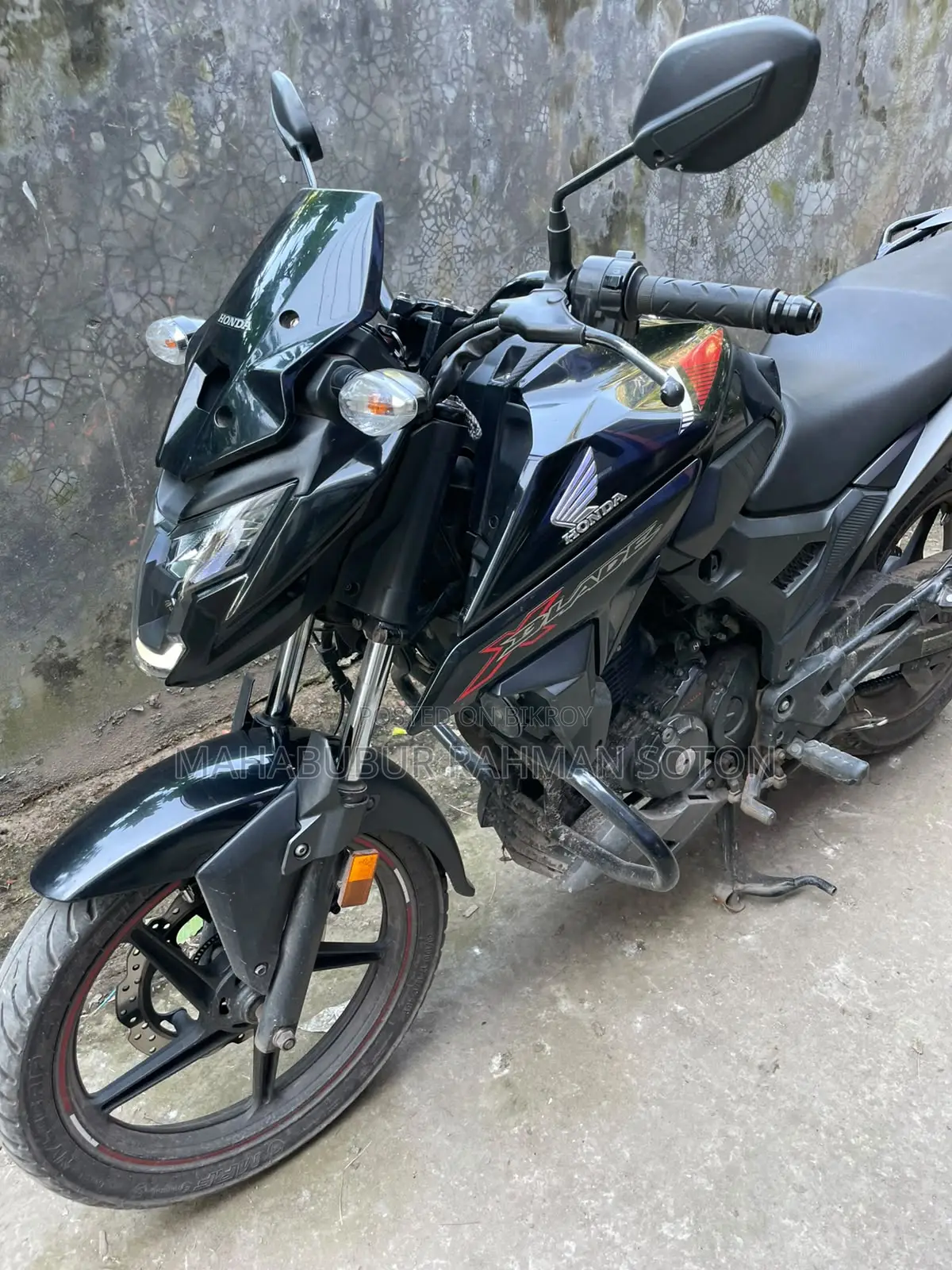 Honda X-Blade 160 2022 Black
