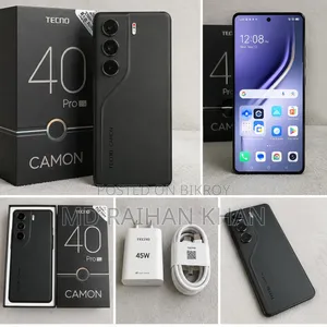Tecno Camon 40 256 GB Black