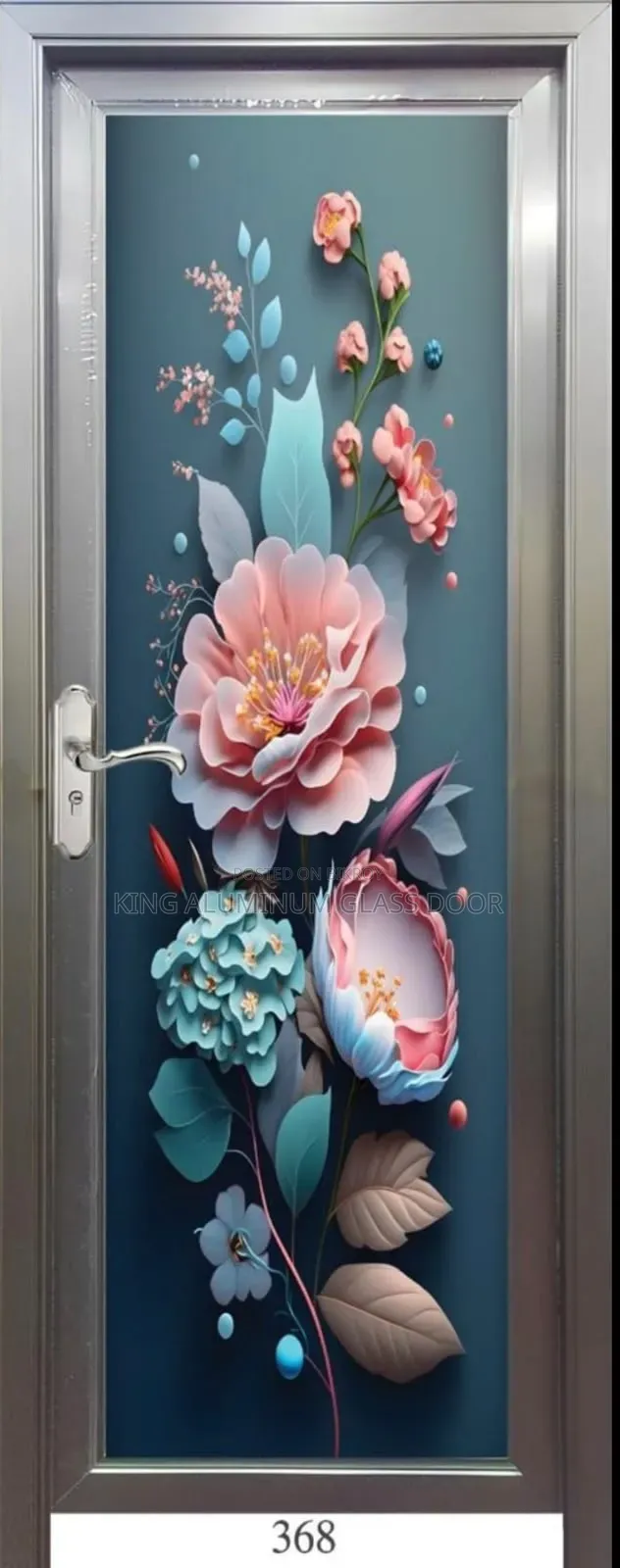 King Aluminum Glass Door