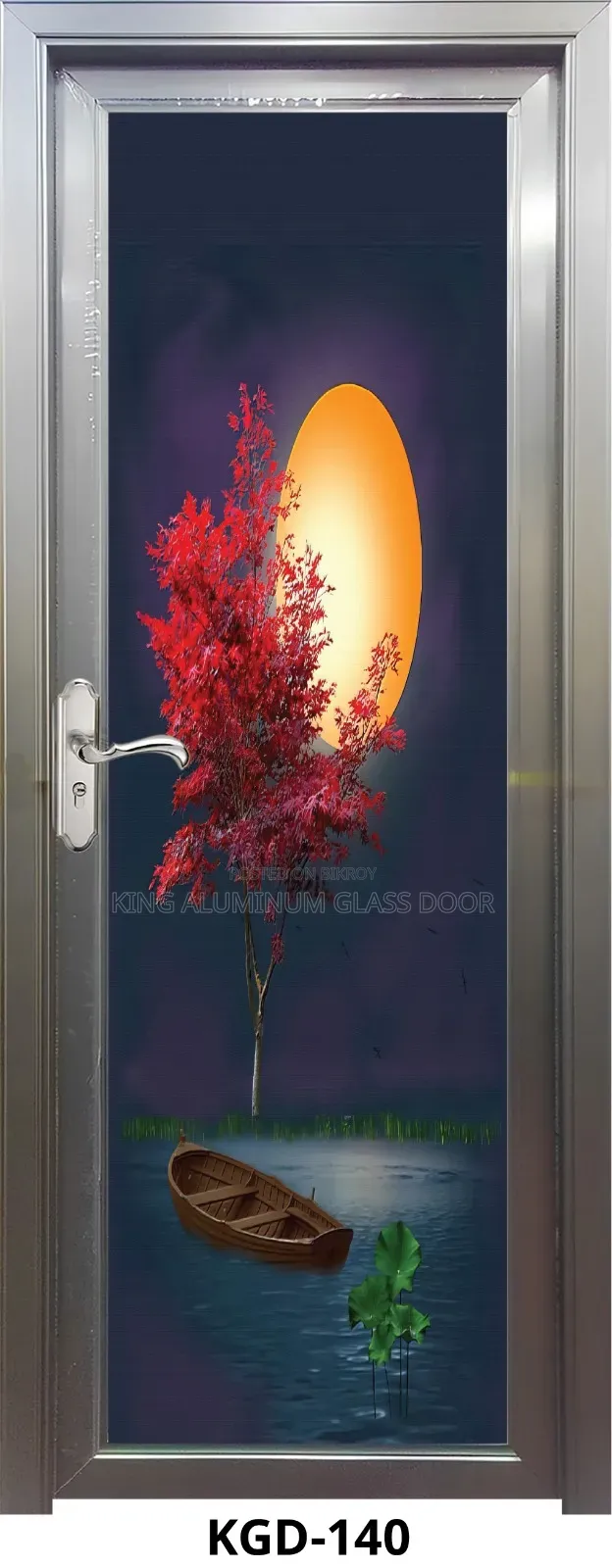 King Aluminum Glass Door