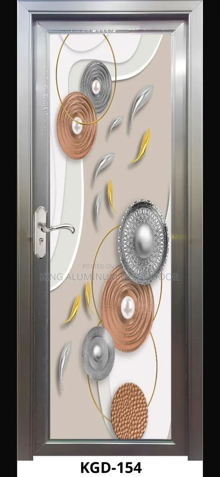 King Aluminum Glass Door