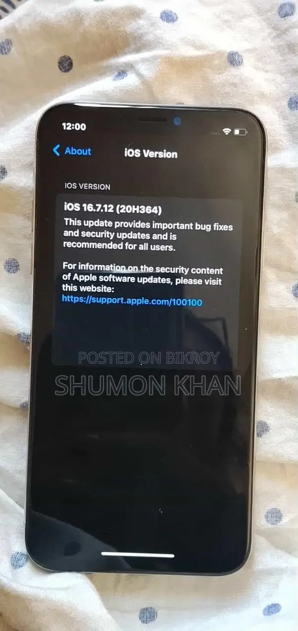 Apple iPhone X 64 GB White