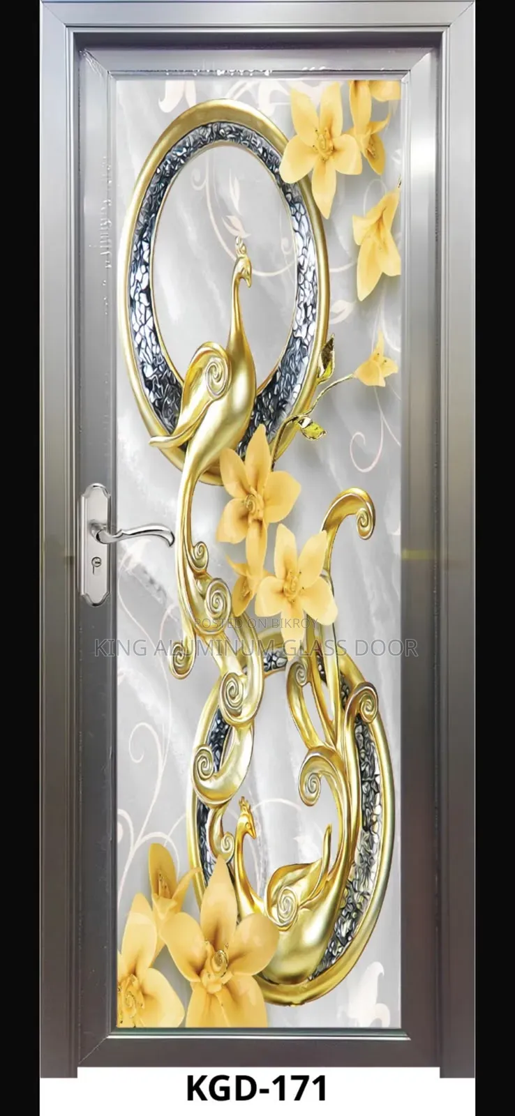 King Aluminum Glass Door