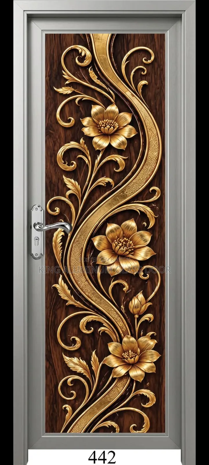 King Aluminum Glass Door