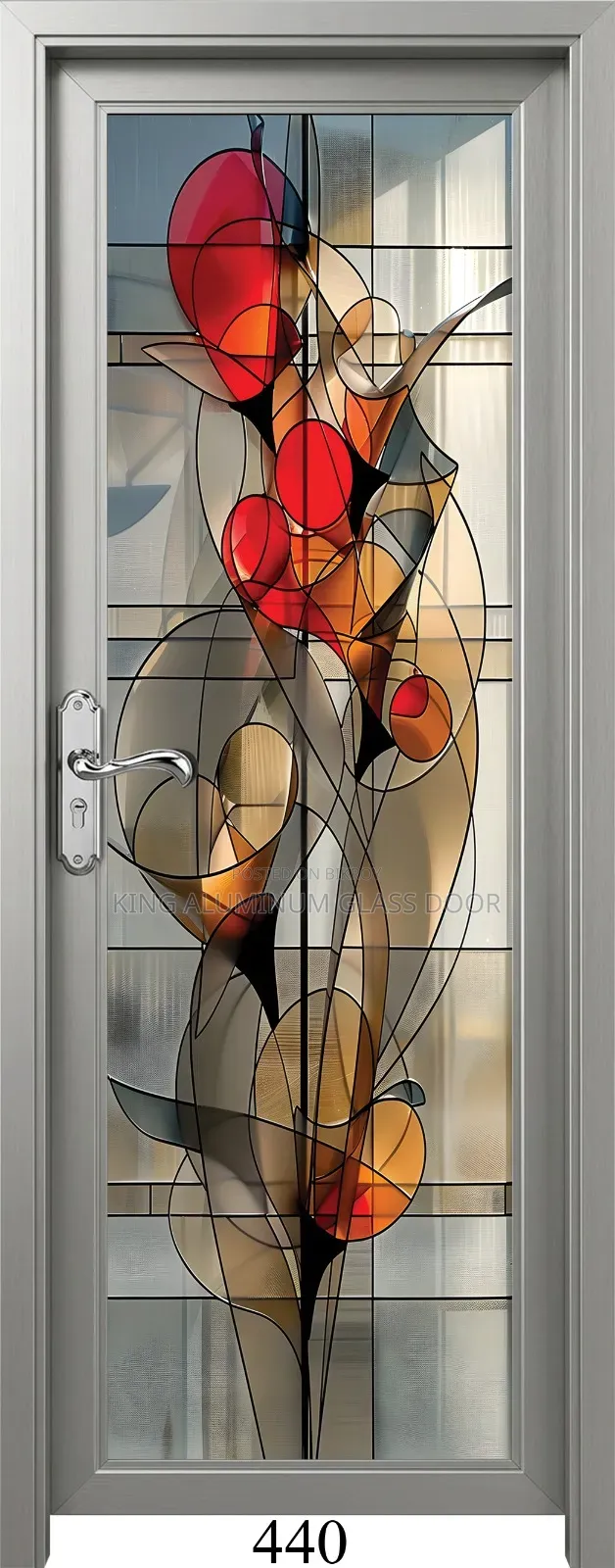 King Aluminum Glass Door