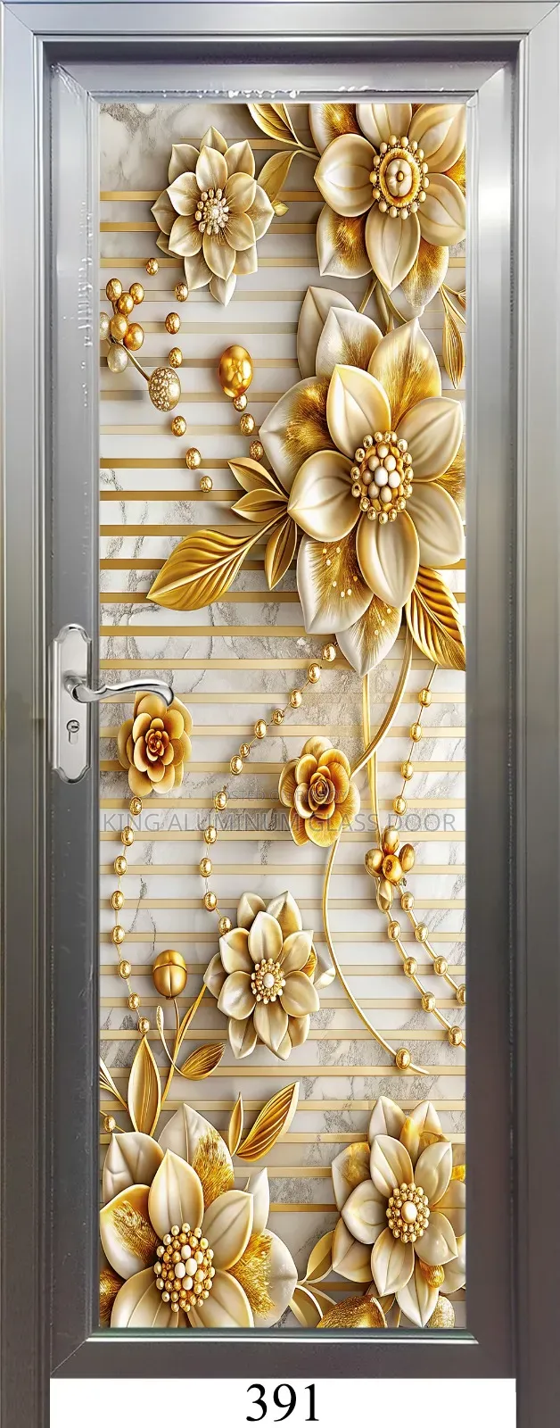 King Aluminum Glass Door