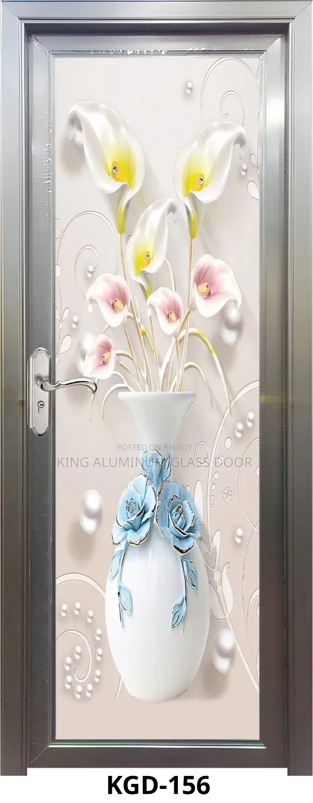 King Aluminum Glass Door