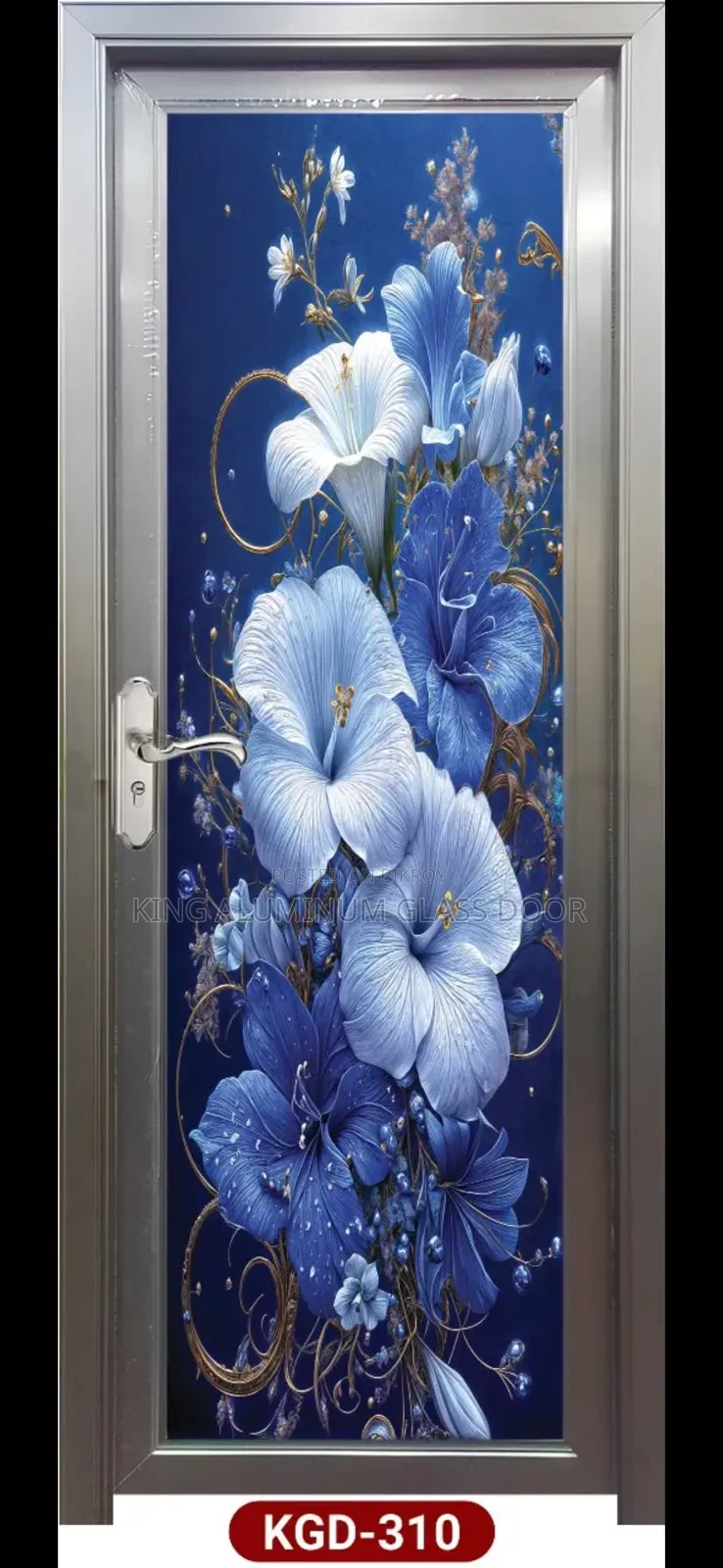 King Aluminum Glass Door