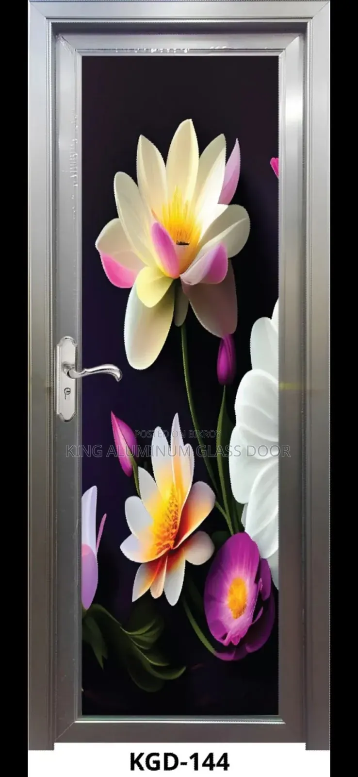 King Aluminum Glass Door