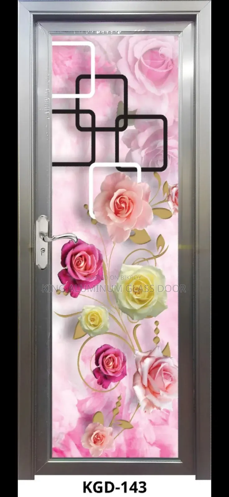 King Aluminum Glass Door