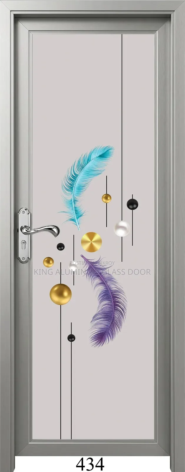 King Aluminum Glass Door