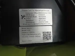 Apollo UPS for Sale – Good Condition