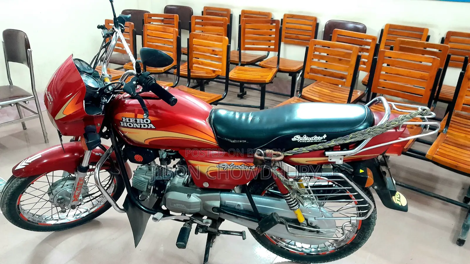 Hero Splendor Plus 2013 Red