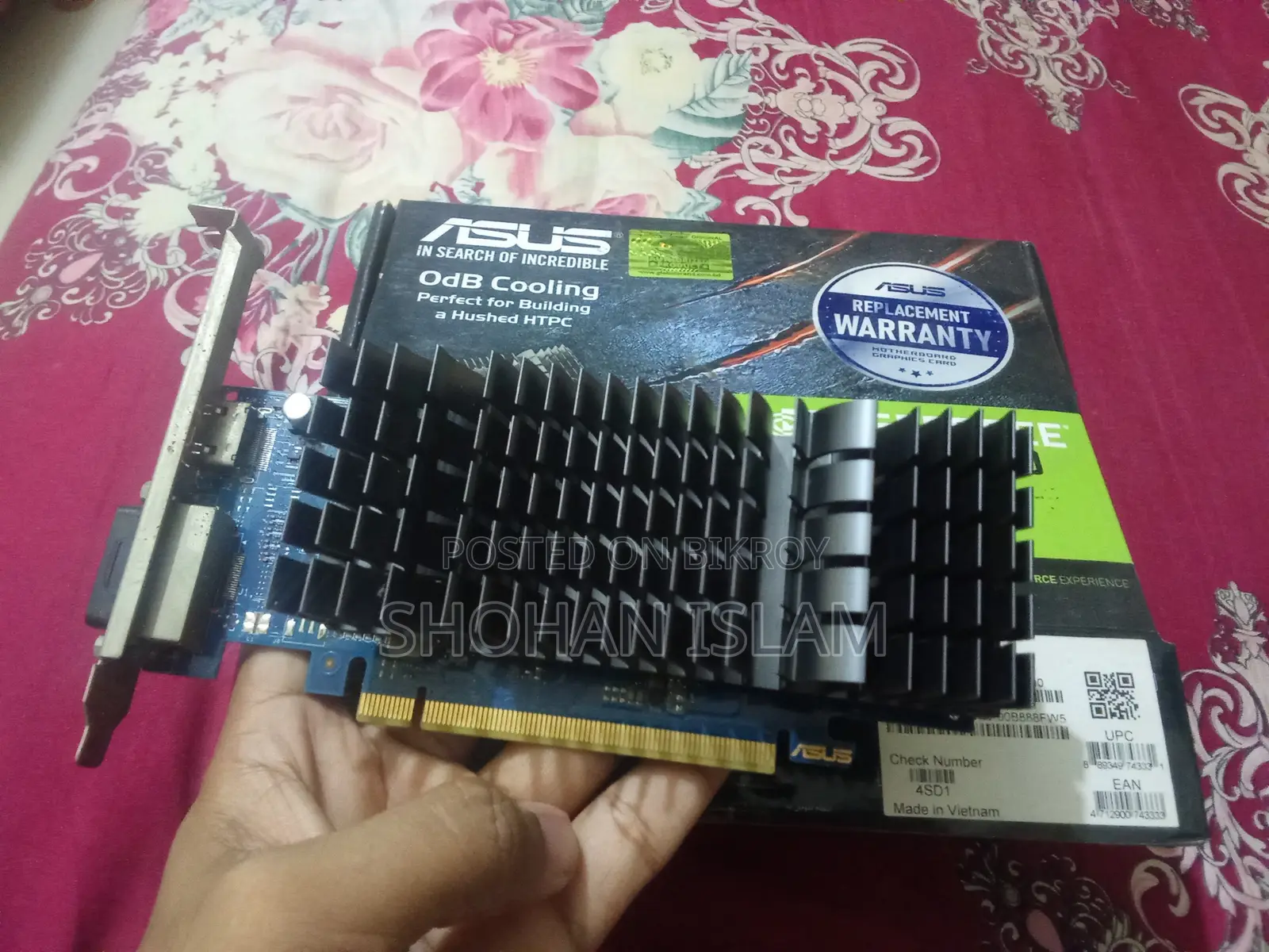 ASUS GT 1030 2 Gb Graphics Card