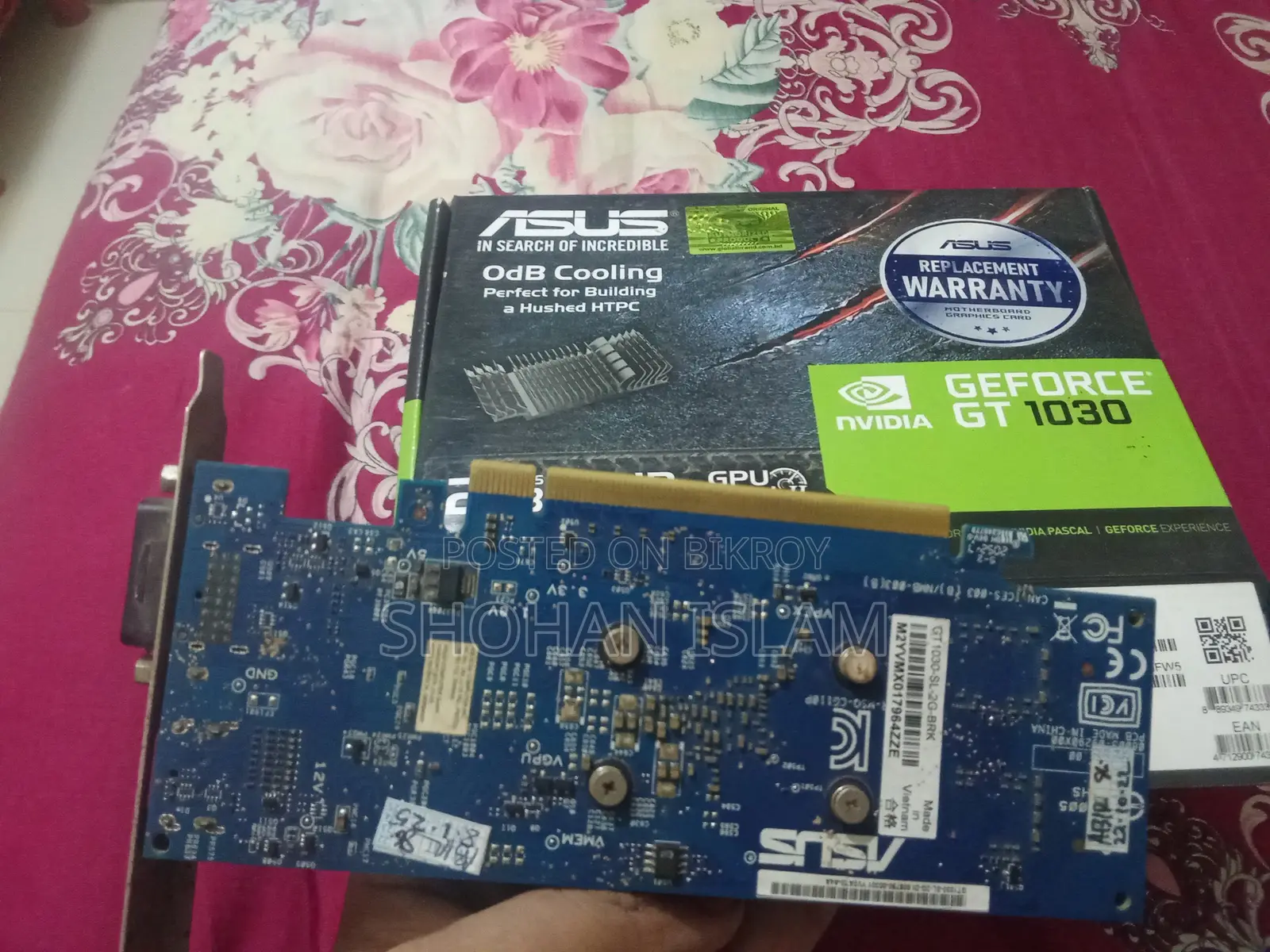 ASUS GT 1030 2 Gb Graphics Card