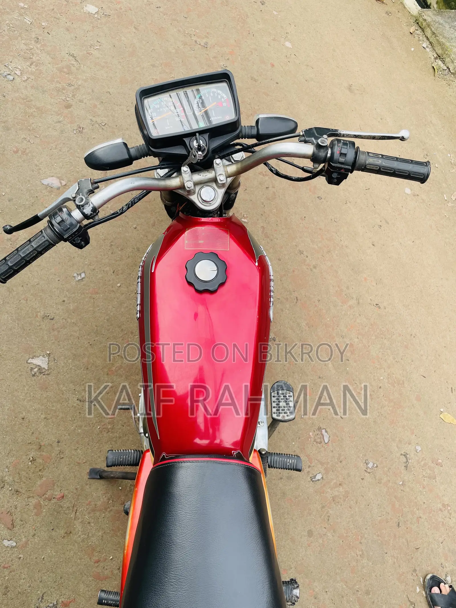 Walton Fusion 125 EX 2008 Red