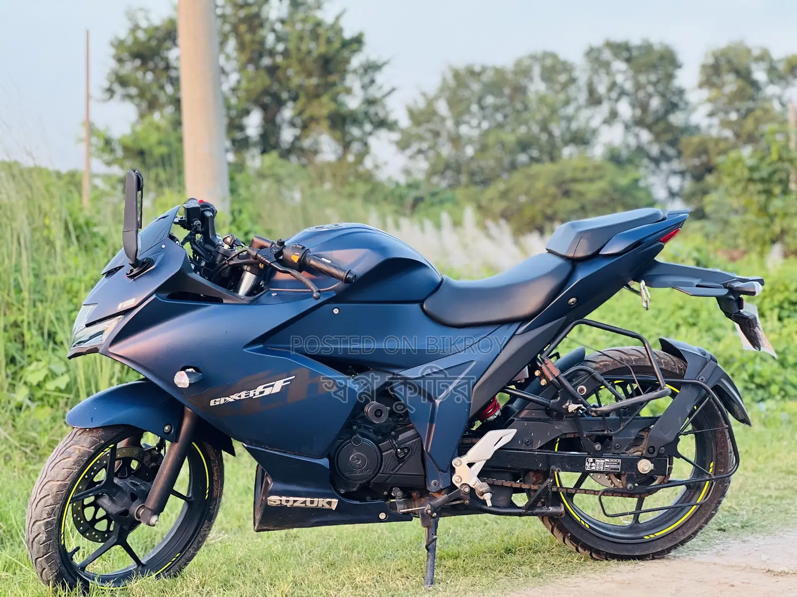 New Suzuki Gixxer SF 2022 Blue