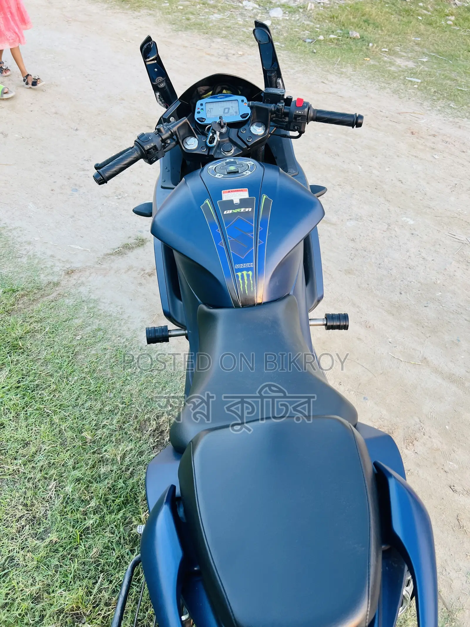 New Suzuki Gixxer SF 2022 Blue