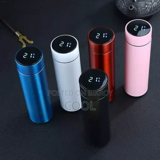 Touch Screen Stainless Steel 500MI Vacuum Flask Water Cup Insulation