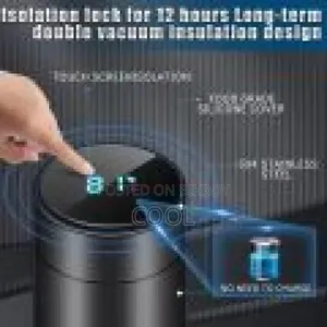 Touch Screen Stainless Steel 500MI Vacuum Flask Water Cup Insulation